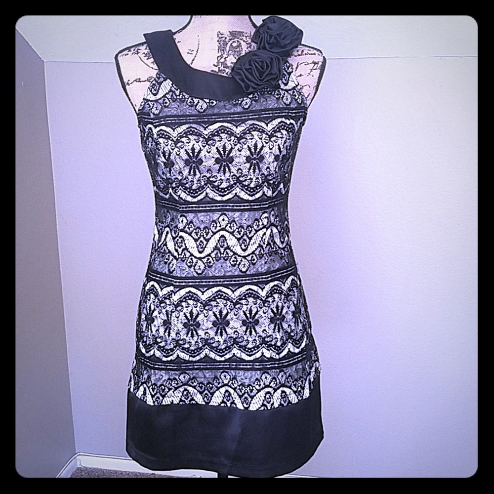 Illusion event party evening dress!